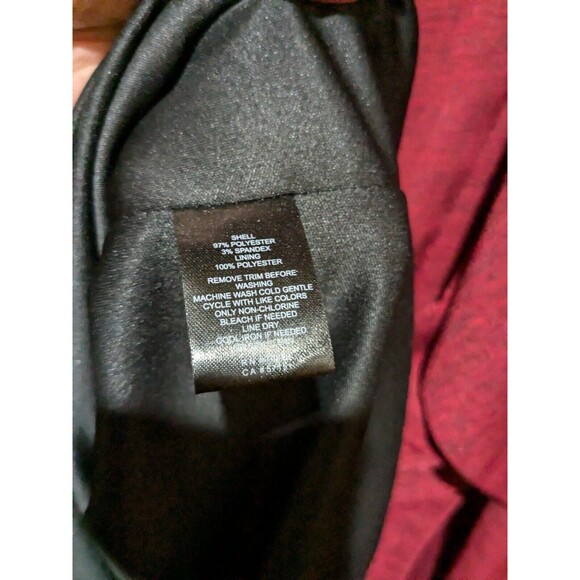 Jessica Howard Ribbed Sweater Dress Burgandy Womens 20W. $99 Tag - Picture 8 of 9